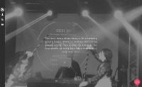 DeDj - Одностраничник для Dj
