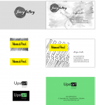 лого+ визитки для дизайн студий