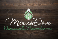 Логотип компании " Тепло Дом"