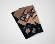 Рекламный мини-каталог для кондитерской "Dessert Boutique"
