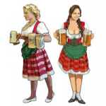 Персонажи для пивного сайта