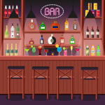 Иллюстрация в стиле flat