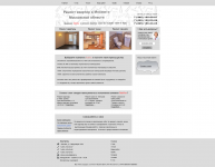 Дизайн главной страницы сайта "Ремонт квартир"