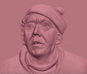 3D модель для ЧПУ,Юрий Никулин