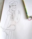gravity falls style