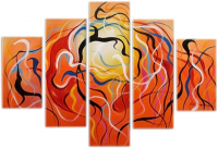 Описание картины «Серпантин»