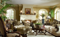 Мягкая мебель для гостиной в классическом стиле