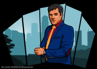 Портрет в стиле GTA