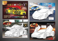 Раскраска "Supercars"