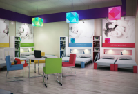 Дизайн сети магазинов "Территория сна"