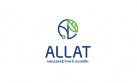Логотип для студии ландшафтного дизайна "Аллат"
