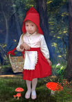 Фотомонтаж Красная Шапочка