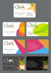 Разработка визитки CHOK