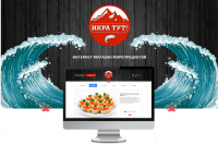 Разработка нового дизайна для сайта "Икра тут"