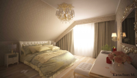 Интерьер спальни вид2