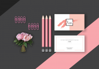 Фирменный стиль для Nail Bar "Lak"