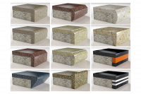 образцы столешницы из искусственного камня