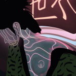Neon girl