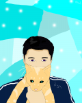 юноша и кот