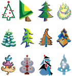 Christmas trees