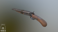 Double Barrel Shotgun