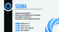 Визитка сервисный центр