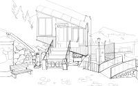 Эскиз-набросок игровой локации