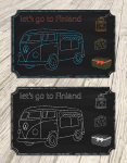 Имитация рисунка мелом на доске