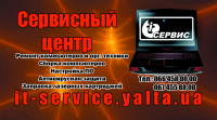 Визитка торгово сервисного центра "It-сервис"