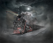 Коллаж с дорисовкой