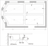 план потолка