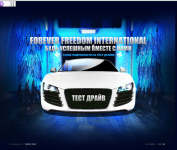 Флеш сайт для партнера компании FFI