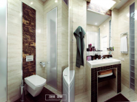 small apartment bathroom Donetsk 3