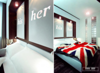 small apartment bedroom Donetsk