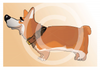 Иконка,вектор : Корги