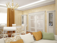 Коттедж на Цимлянском. Гостиная