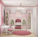 Коттедж на Цимлянском. Детская девочки