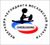 Логотип Федерации черлидинга Московской области