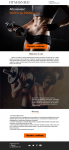 Landing page спорт зала