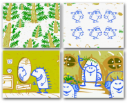 Про то как ёжик забыл сам себя и что из этого получилось.