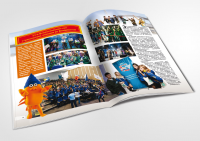 Разворот буклета