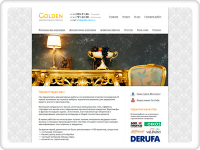 Сайт-визитка "Golden Decor"