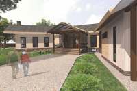 Коттедж. Эскизное предложение