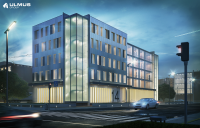 Визуализация общественного здания