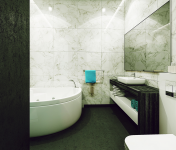 Визуализация с/у в современном стиле