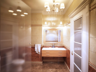 Визуализация с/у в классическом стиле