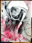 Рисунок "Гагарин"