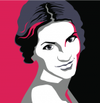 портрет в стиле поп-арт