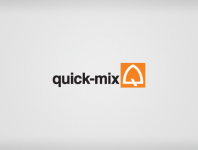 Landing Page строительных смесей Quick-mix
