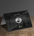 Рекламная листовка сообщества болельщиков клуба "Суонси-Сити"